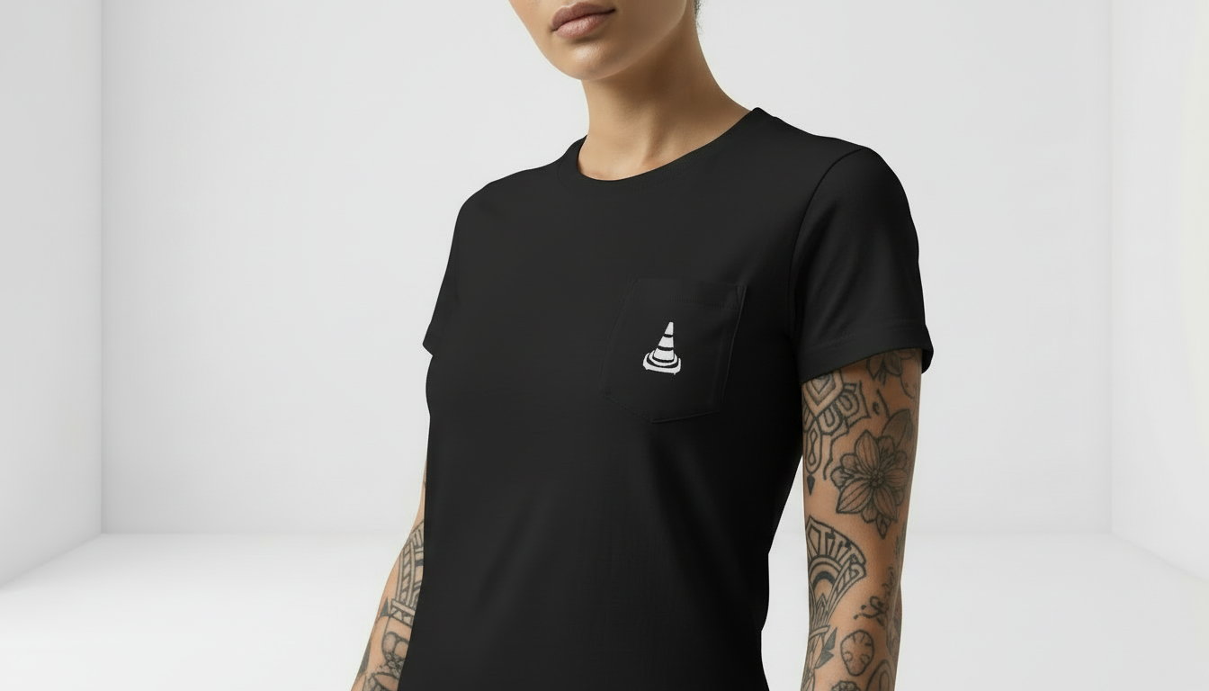 Camisa Cone Classics - Mini Fit Preta