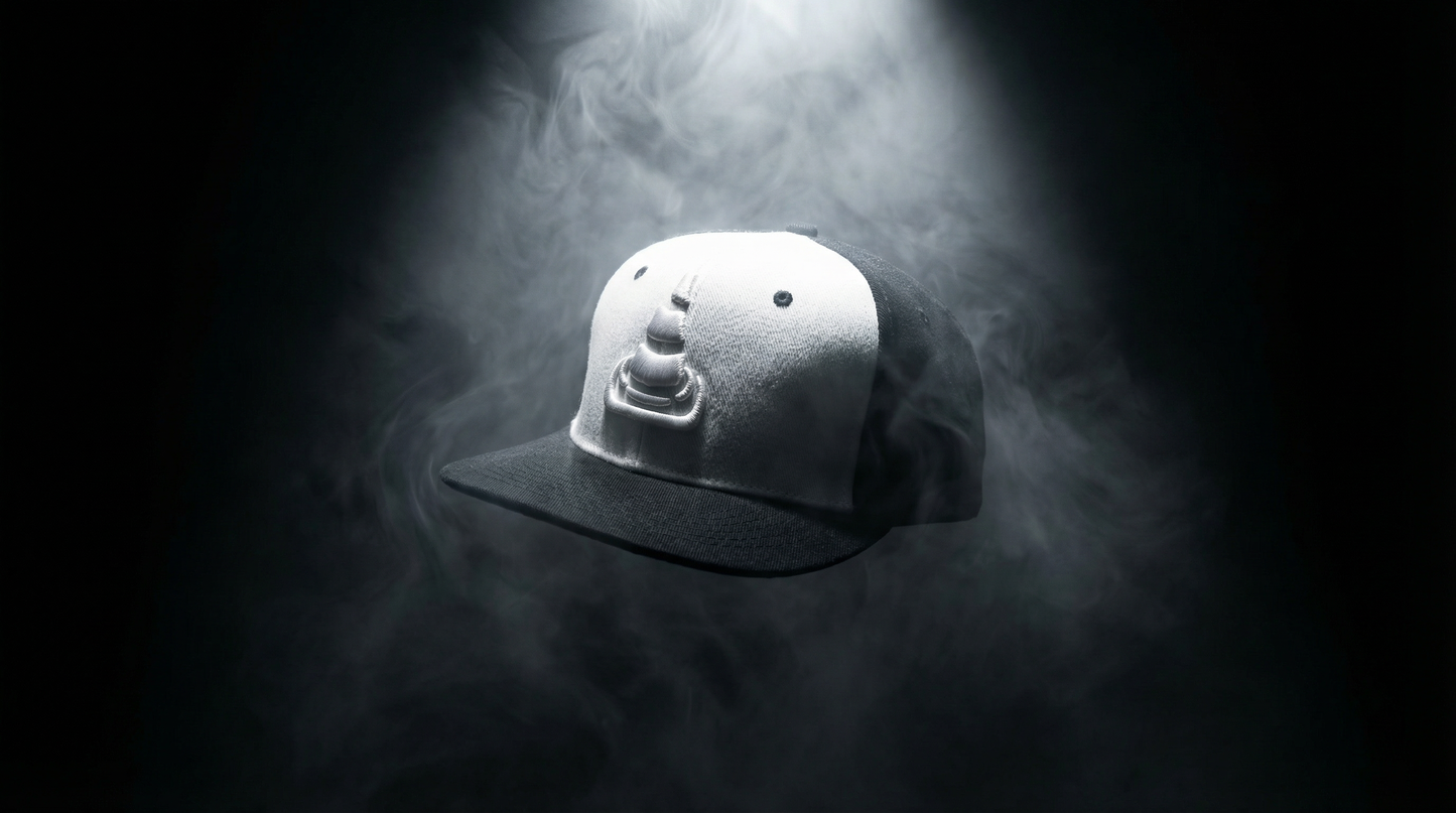 Boné Cone Classics - PRETOEBRANCO#