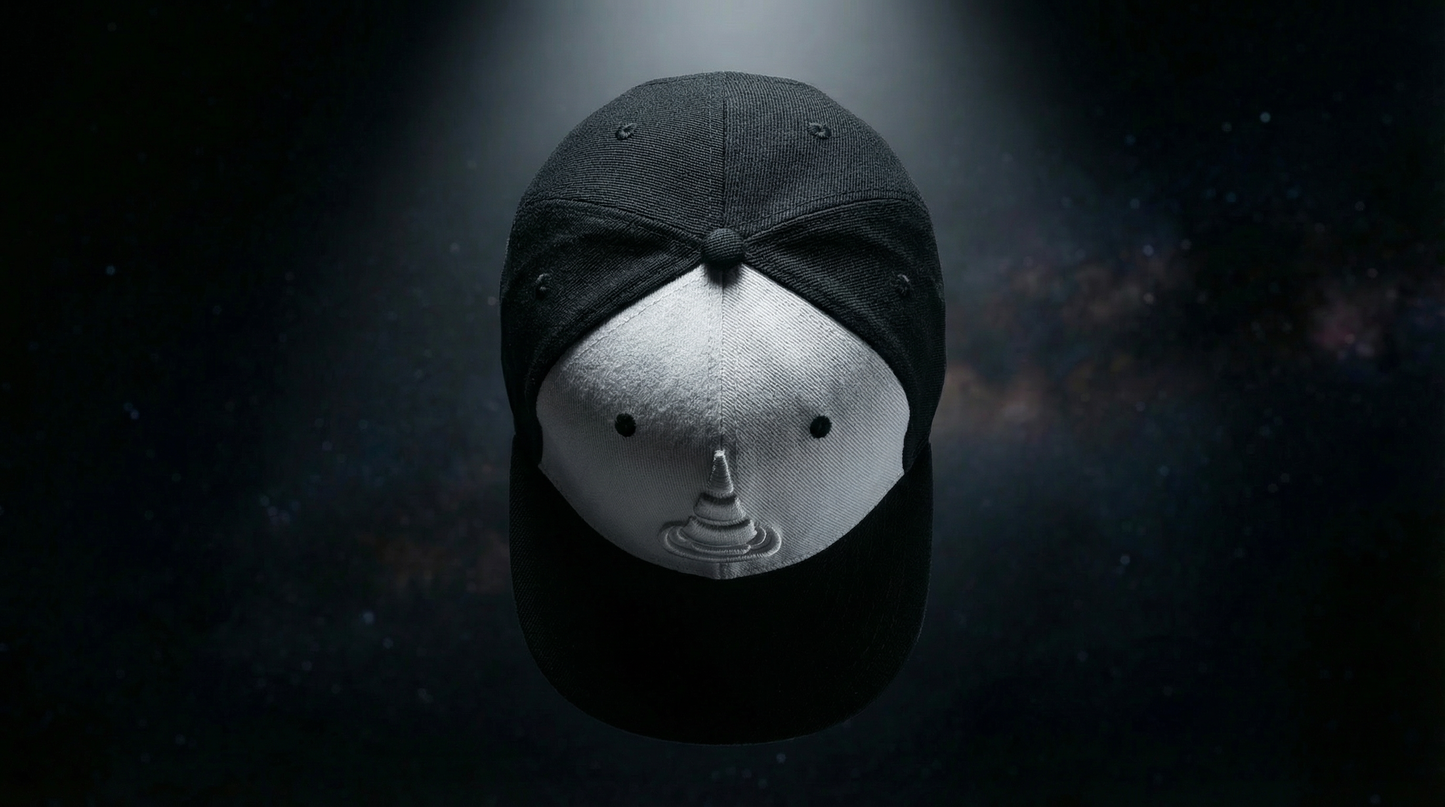 Boné Cone Classics - PRETOEBRANCO#