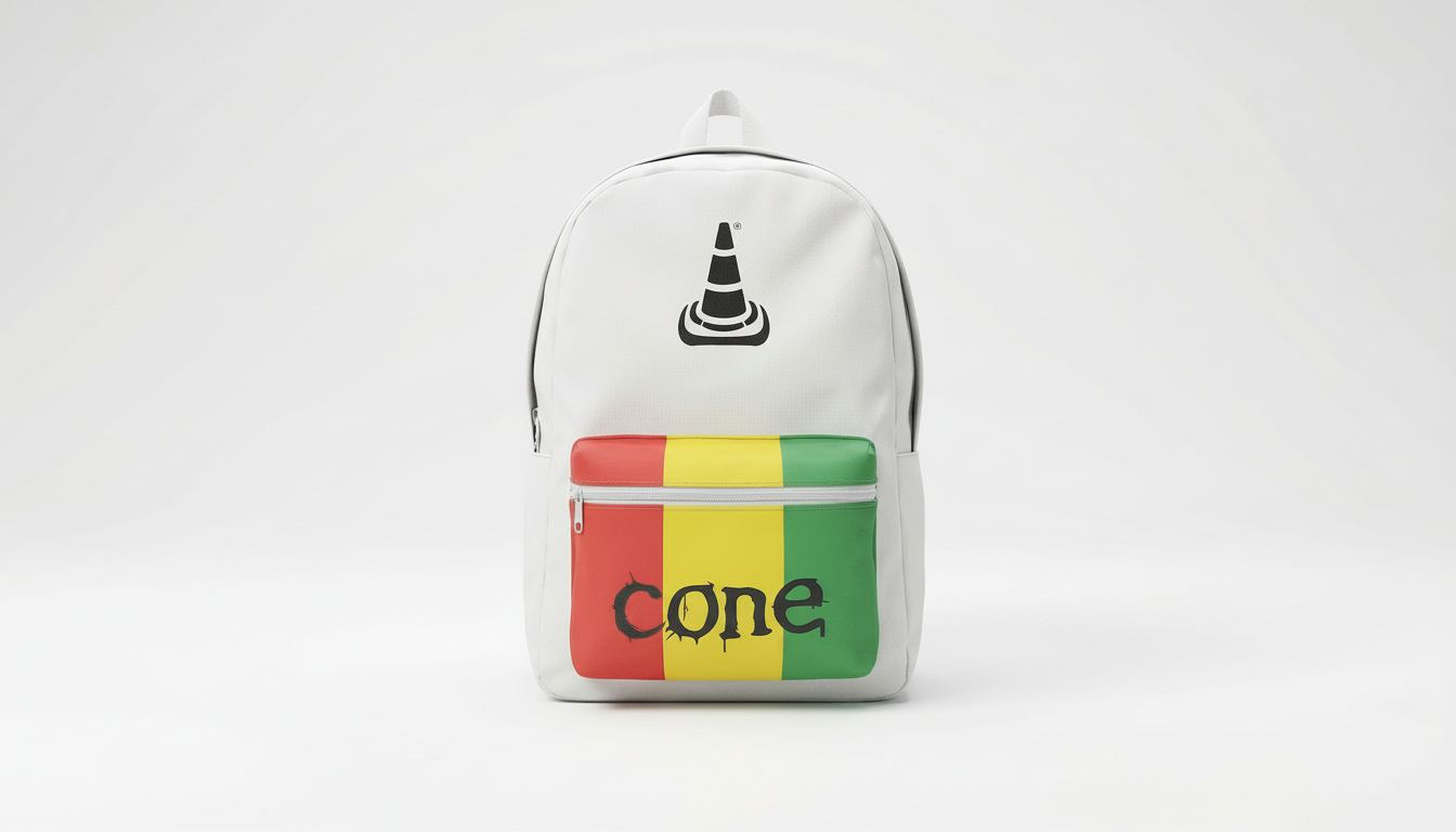 Mochila Cone Rasta Branca