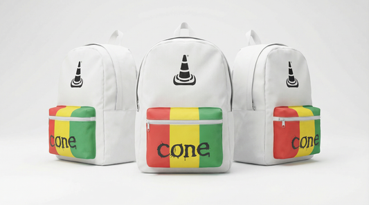 Mochila Cone Rasta Branca