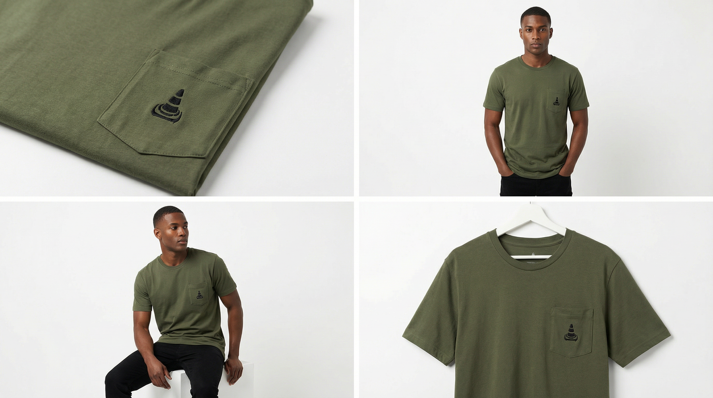 Camisa Cone Classics - Verde Military